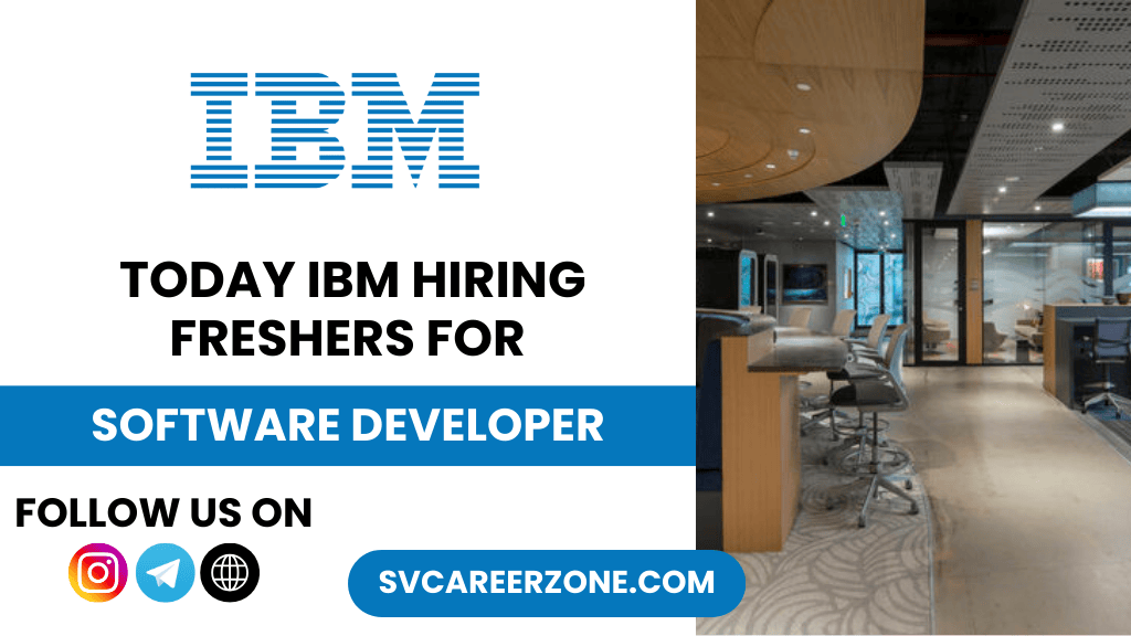 Software Developer job posting by IBM for freshers in Bangalore